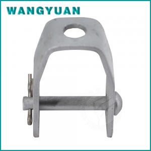 Držák izolátoru cívky Držák vidlice Vysoce kvalitní žárově pozinkovaný izolátor D Iron Standard Wangyuan Silver ZHE