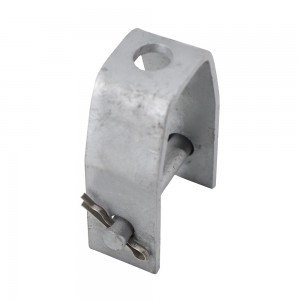 Electric Power Fitting D Iron Bracket Hot dip galvanized insulator bracket D bracket insulator D shackle