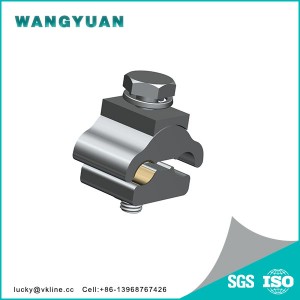 Single center bolt non tension bolted parallel groove connector na may Welded copper inserts CAPG-A1