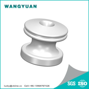 I-Porcelain Ceramic Reel Insulator BS ANSI 53-2