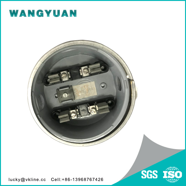 Factory Free sample Grillete Ga1 - MT-100R-04 round single phase power 100 amp electric meter socket base – Wangyuang